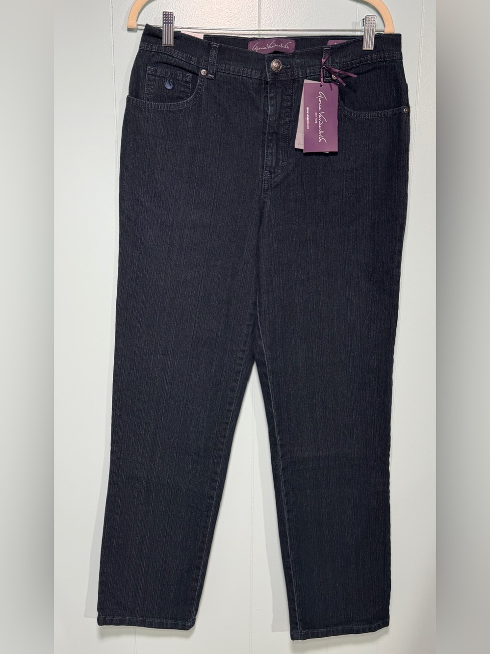 Gloria Vanderbilt Black Skinny Jeans